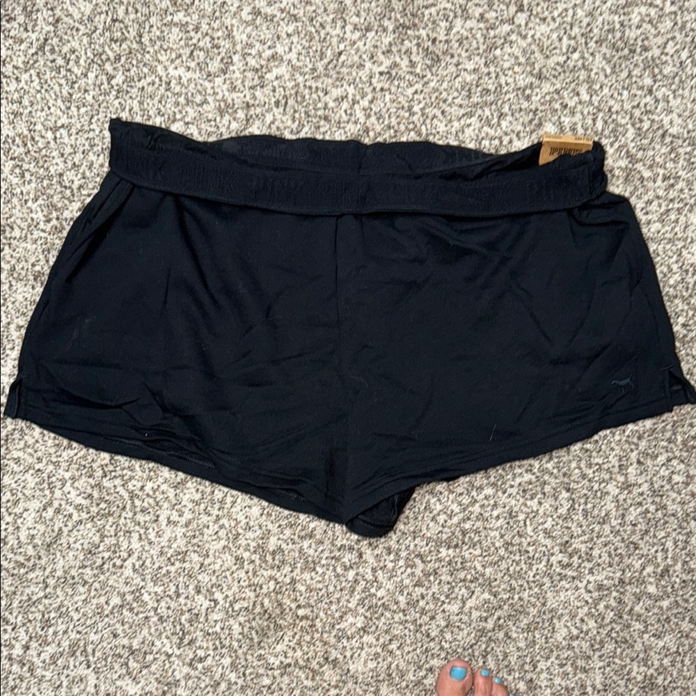 PINK Women's Black Shorts